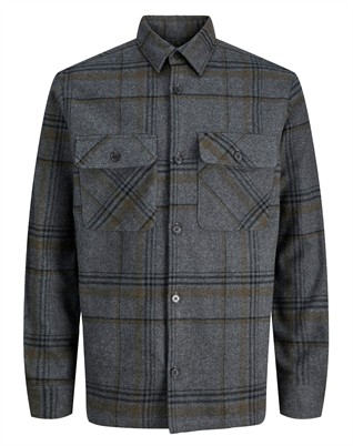 JPRRayle Melange Check Overshirt